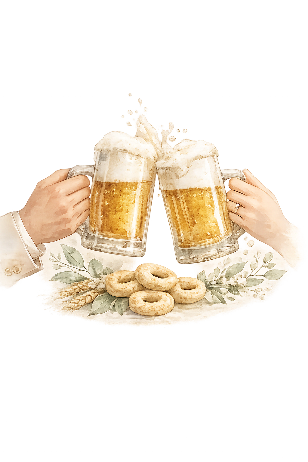Brindisi con birra e taralli